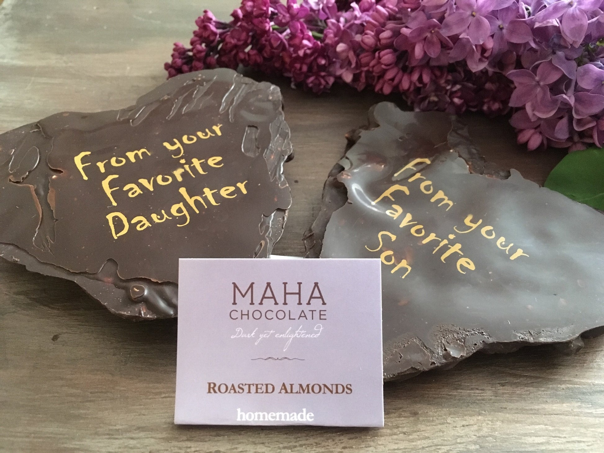 Mother's Day Heart Chocolate gift - mahachocolate
