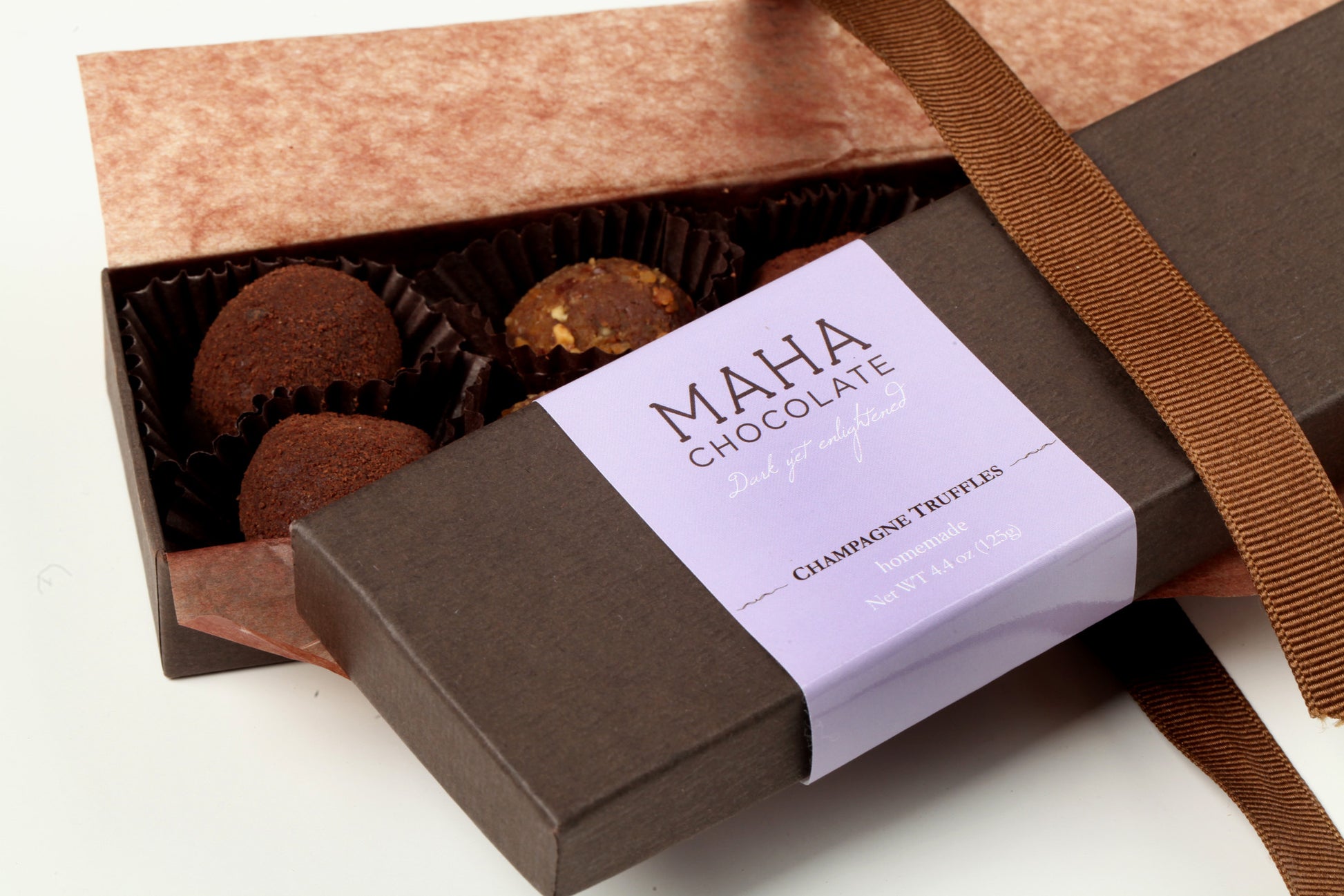 Champange Truffle chocolate box - mahachocolate