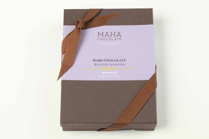 Almond Ginger chocolate Box - mahachocolate